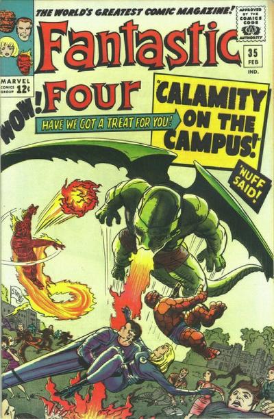 Photo:  Fantastic Four 35, February 1965